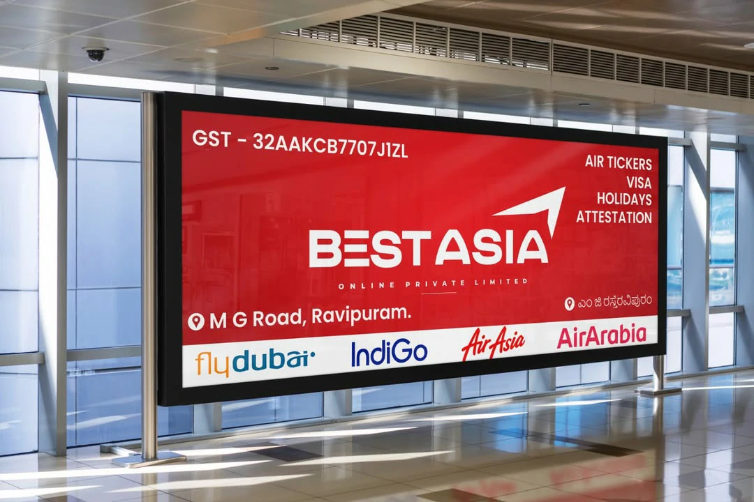 Best Asia promotional banner design