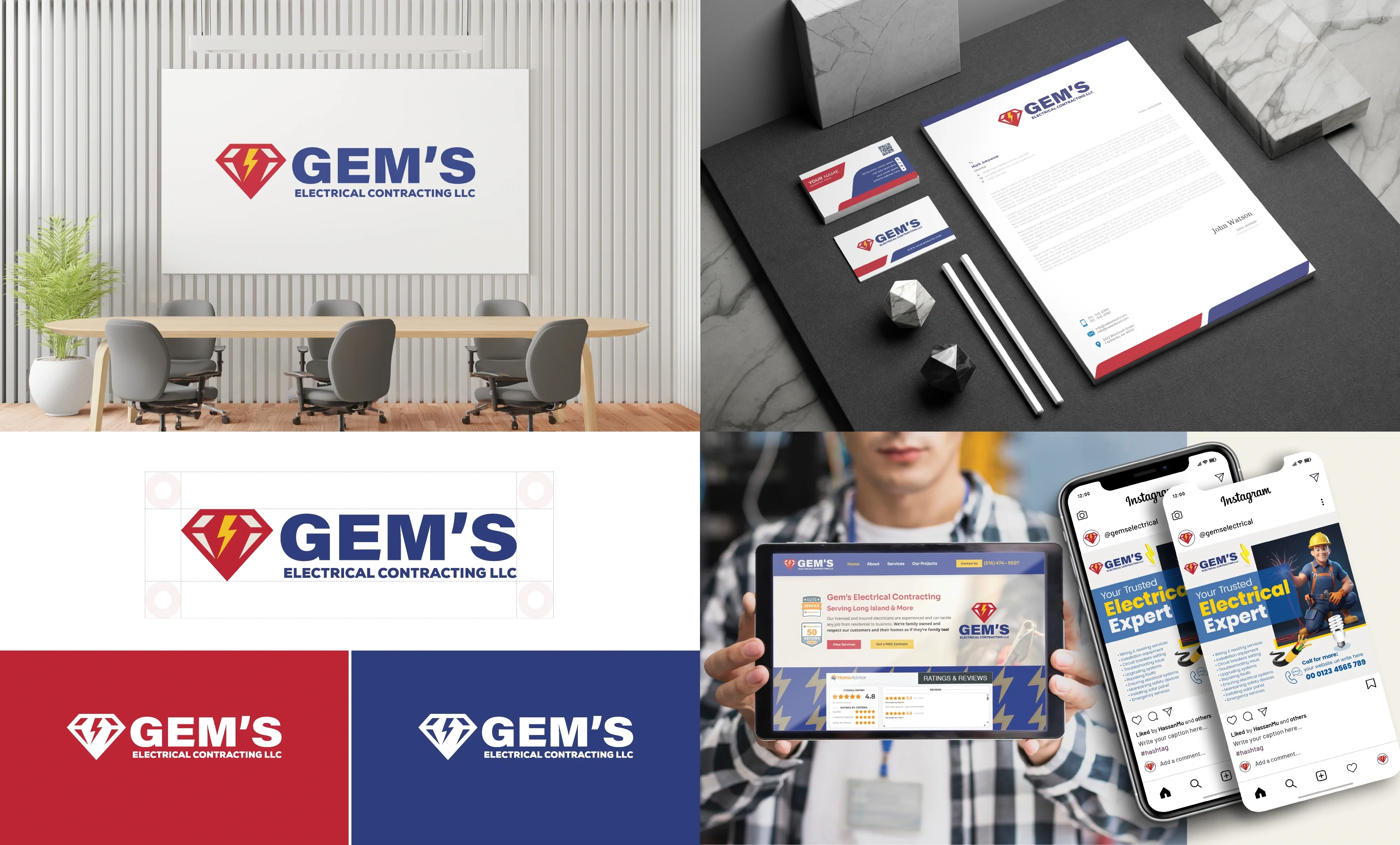Gems electrical contracting identity project