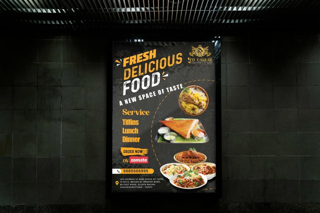 Leo Darbar promotional banner design