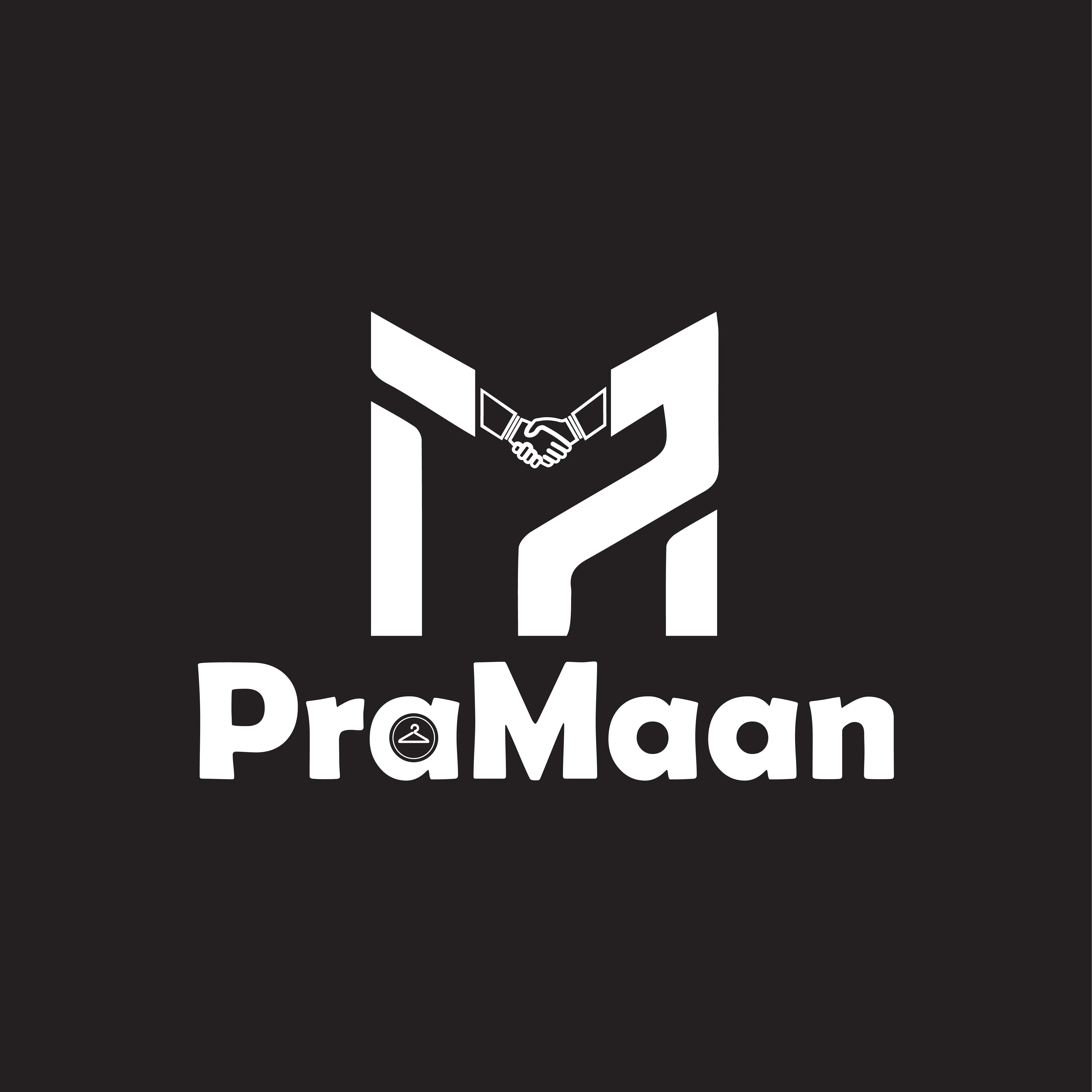 Pramaan professional brand logo design